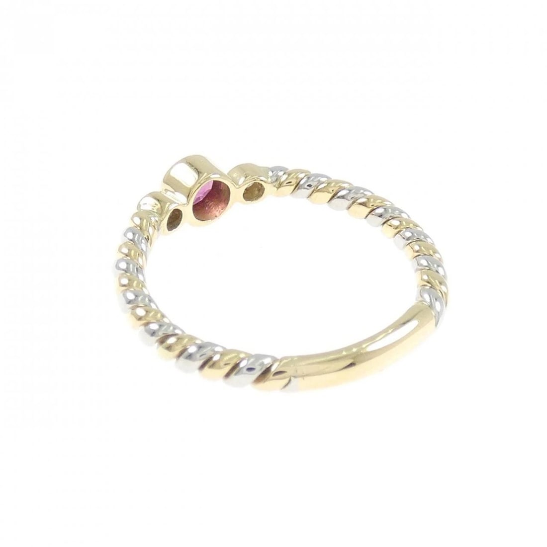 18K/PT900 RUBY RING - 3