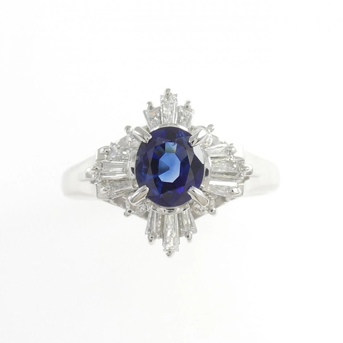 PT900 SAPPHIRE RING - 2