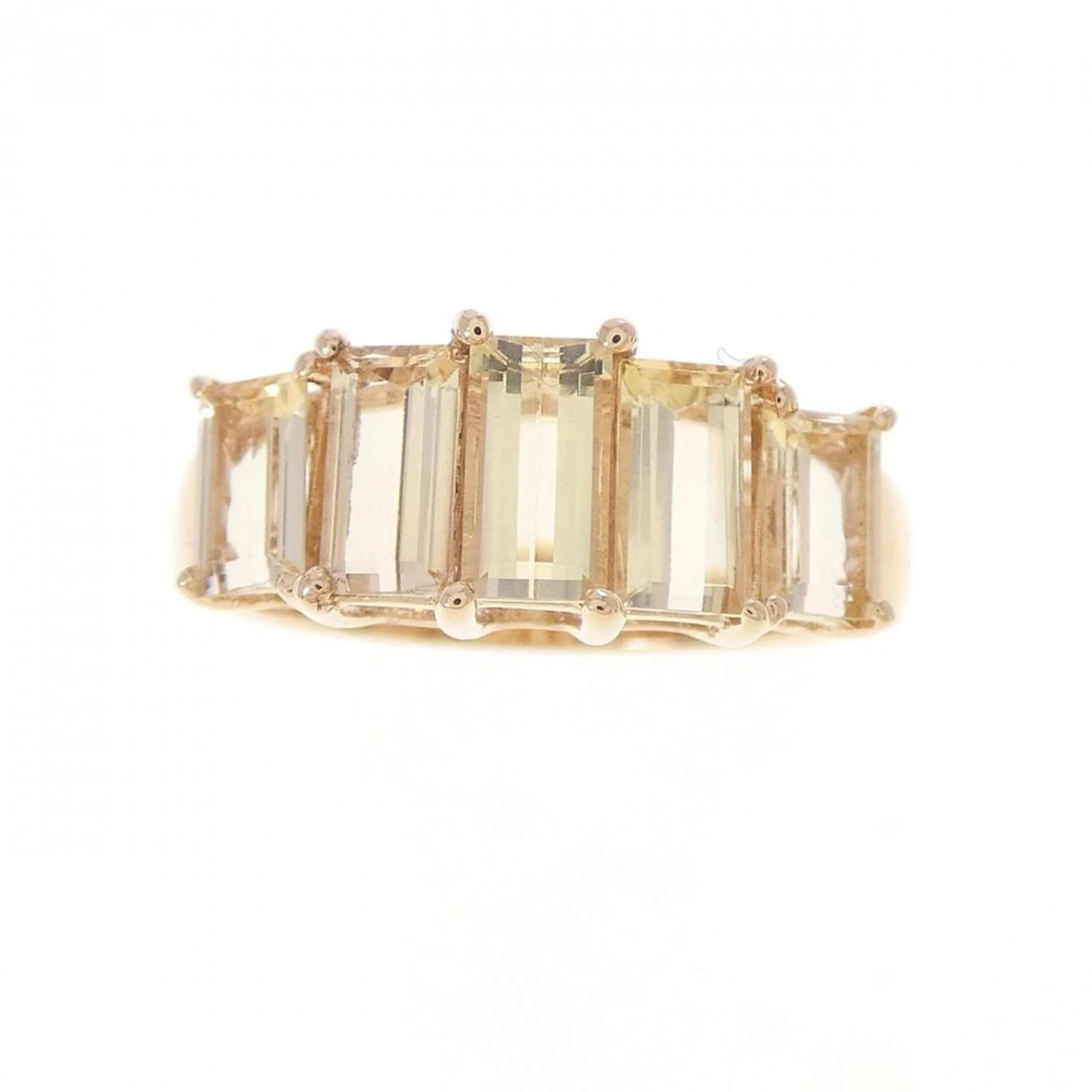 K18PG IMPERIAL TOPAZ RING - 2