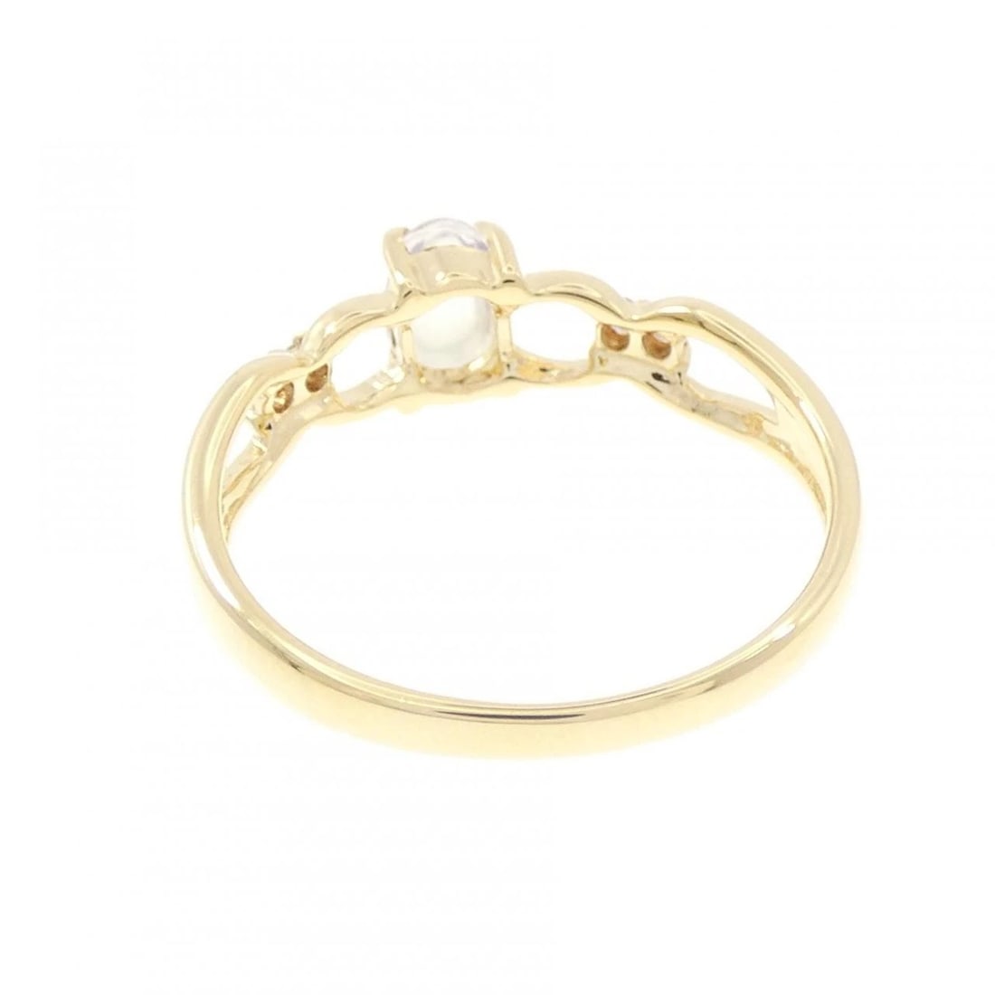 K18YG MOONSTONE RING - 3