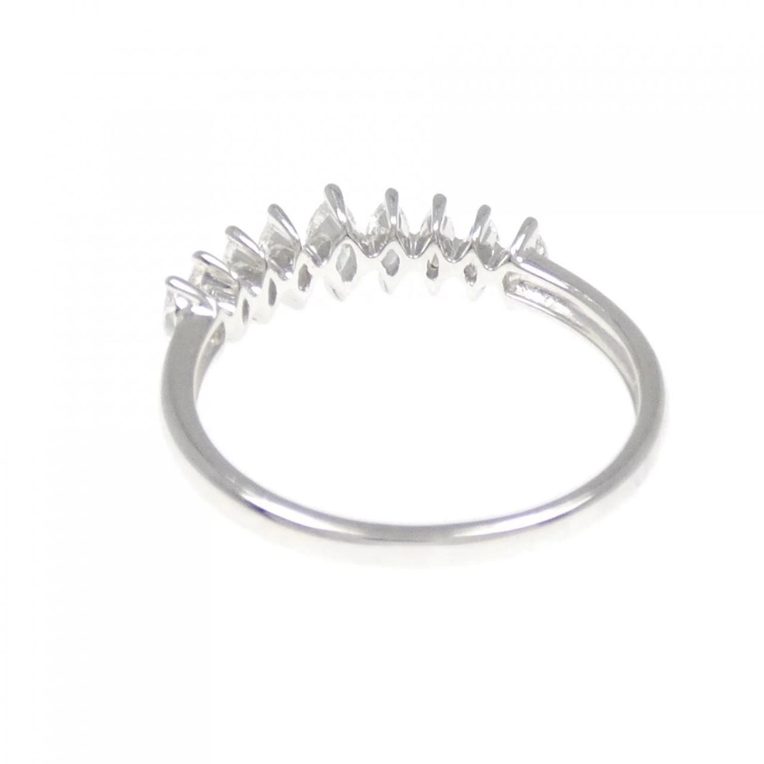 K18WG DIAMOND RING - 3