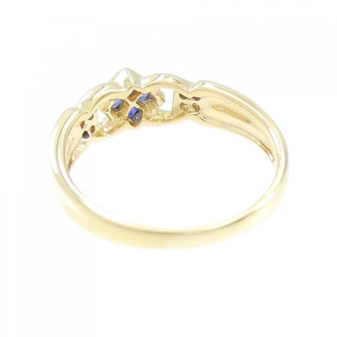 K18YG SAPPHIRE RING - 3