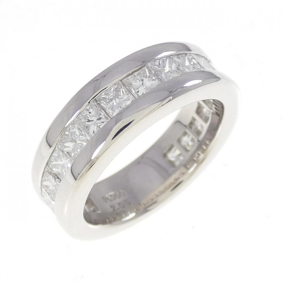 PT900 DIAMOND RING: PT900 Diamond Ring Brand: Unbranded Type/Style: Diamond Ring Material: Platinum900, Main Stone Natural Color: PT Size: US6 Accessories: None Accessories Notice: When purchasing pre-owned goods,
