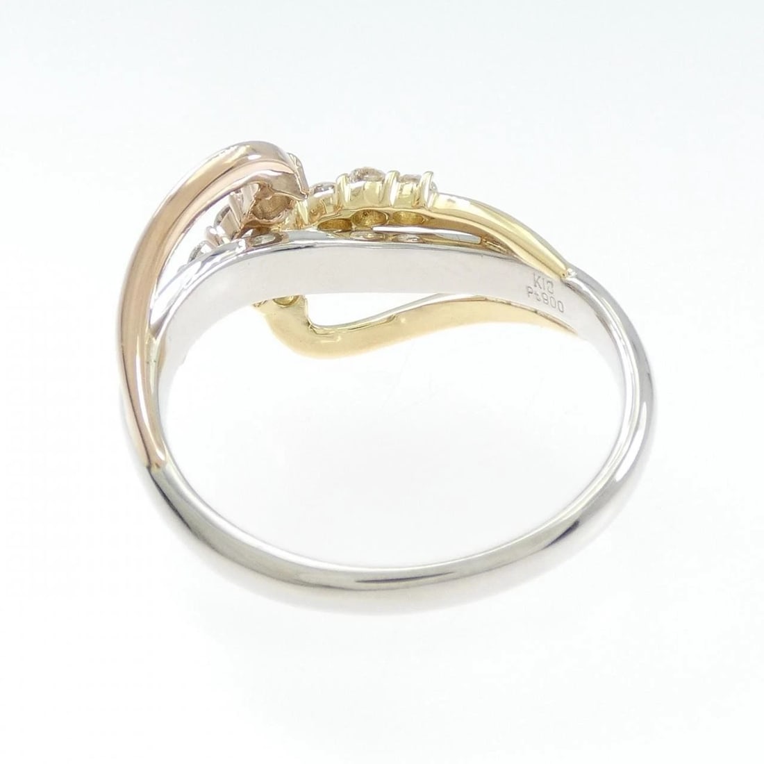 PT900/K18/K18PG DIAMOND RING - 3