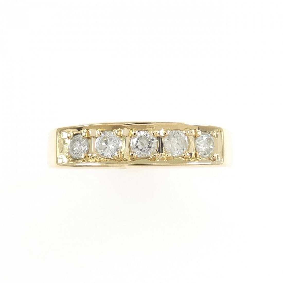 K18YG DIAMOND RING - 2
