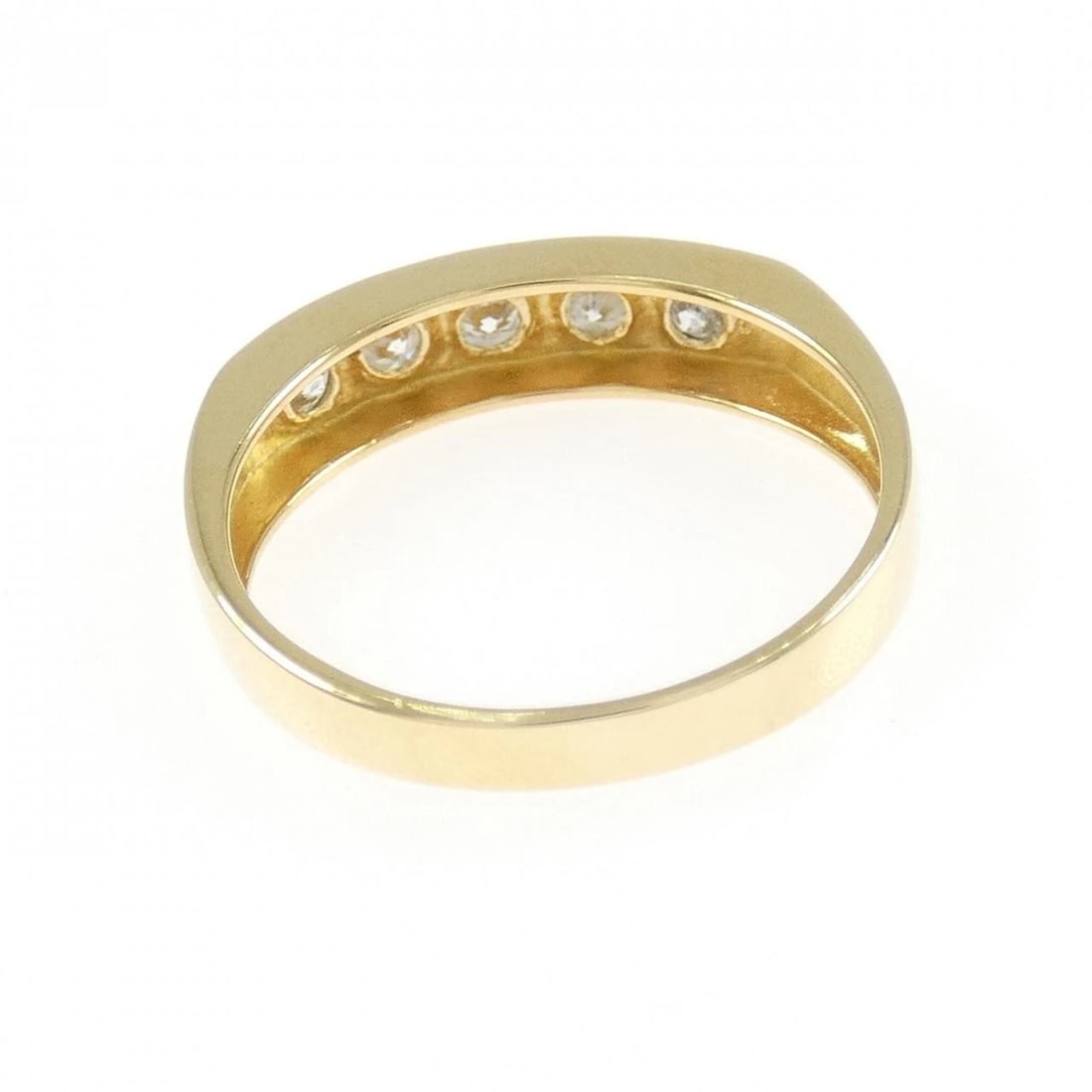 K18YG DIAMOND RING - 3