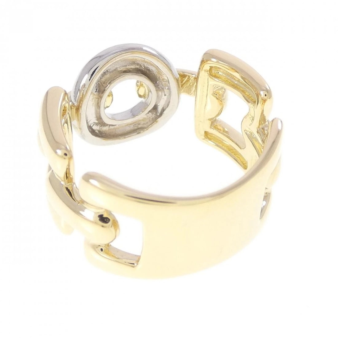 K18YG/PT900 RING - 3