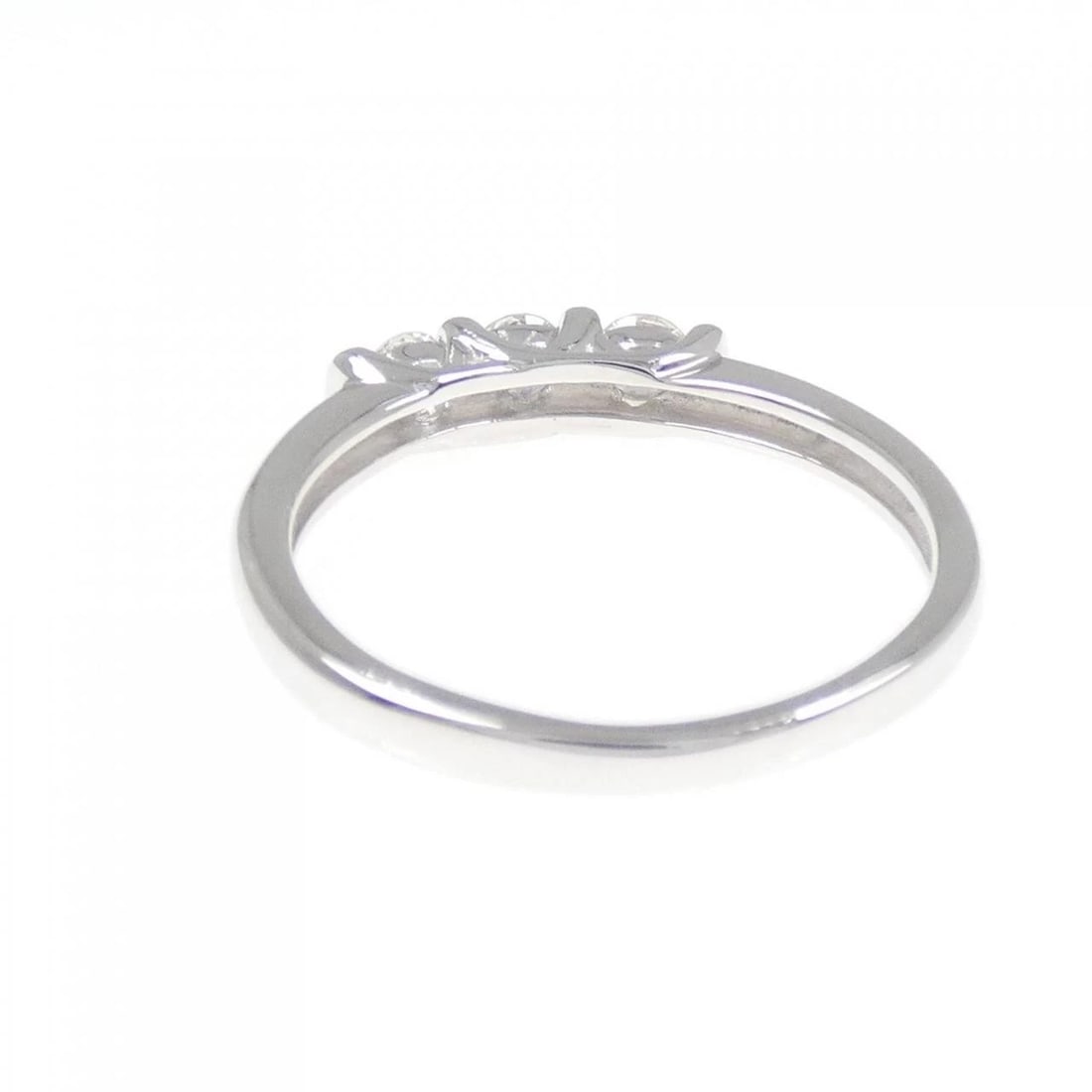 K18WG DIAMOND RING - 3