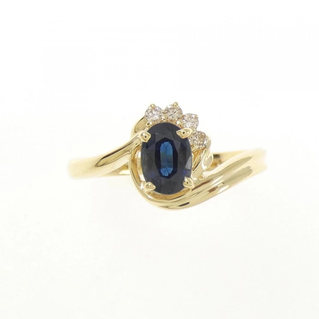 K18YG SAPPHIRE RING - 2