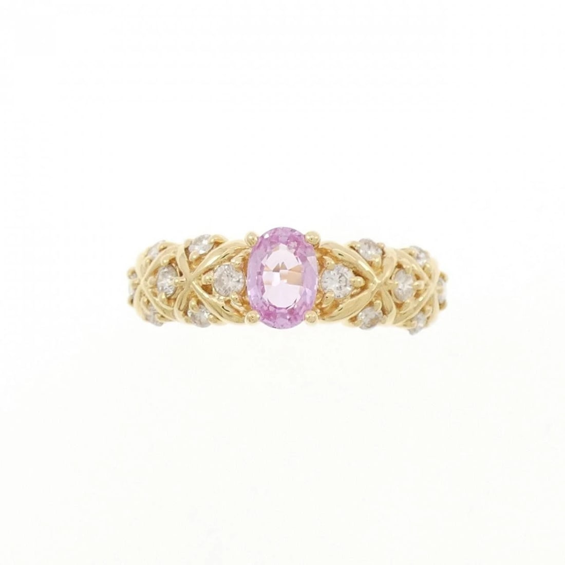 K18YG SAPPHIRE RING - 2