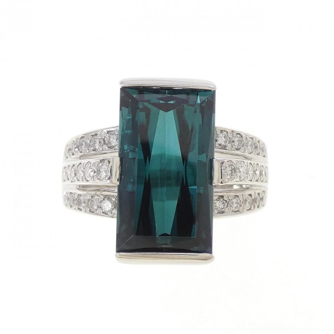 PT900 TOURMALINE RING - 2