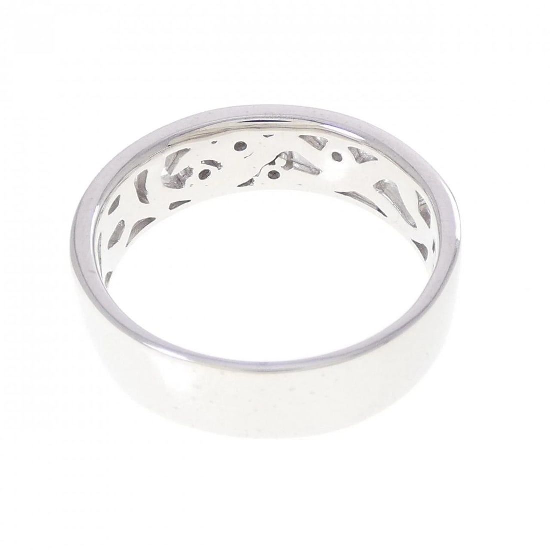K18WG DIAMOND RING - 3