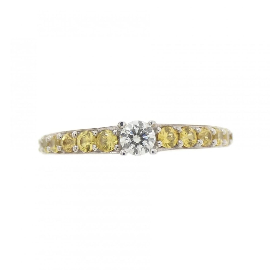 K18WG SAPPHIRE RING - 2