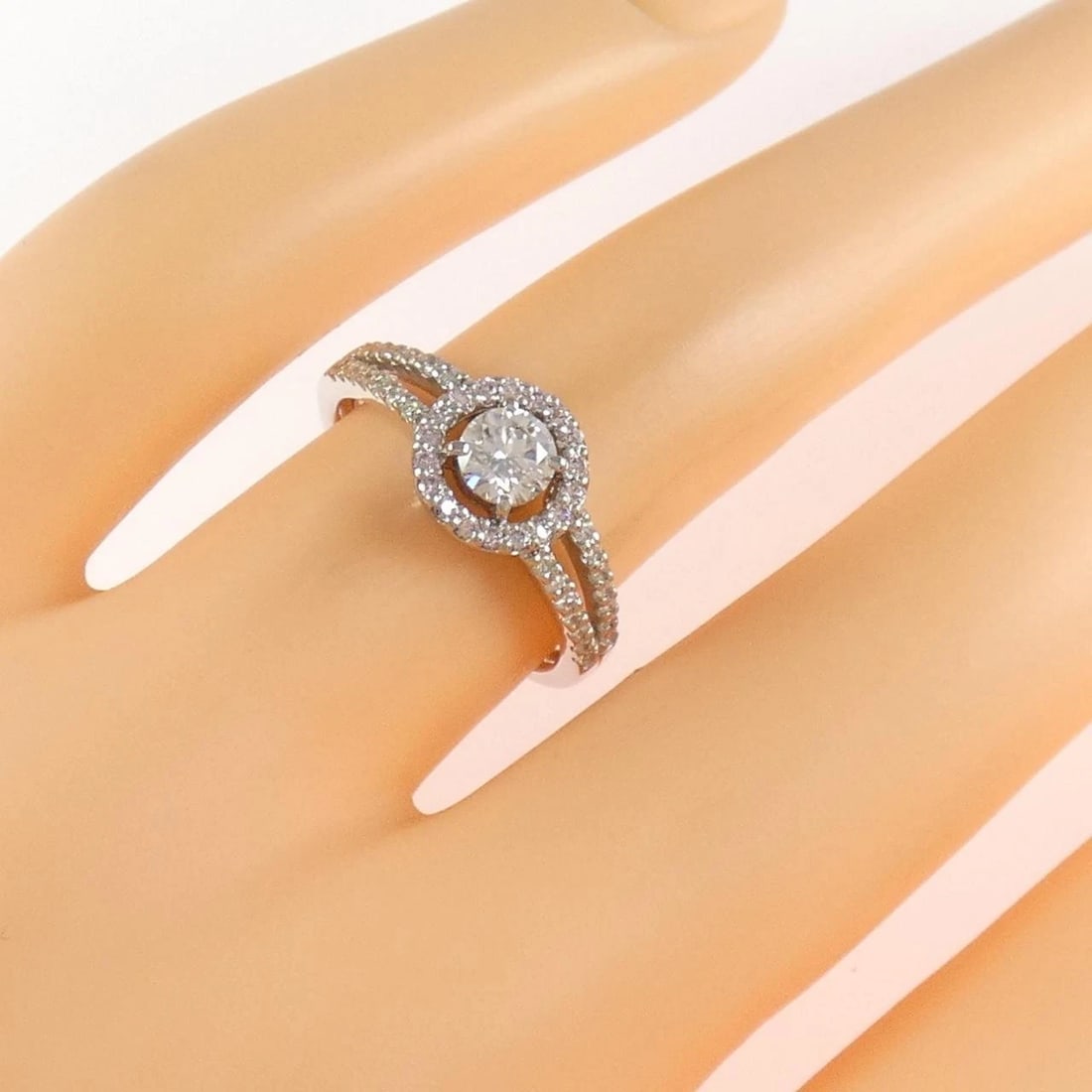 PT900 DIAMOND RING - 4