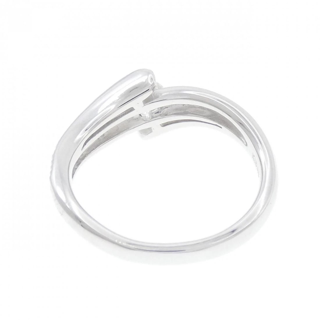 K18WG DIAMOND RING - 3