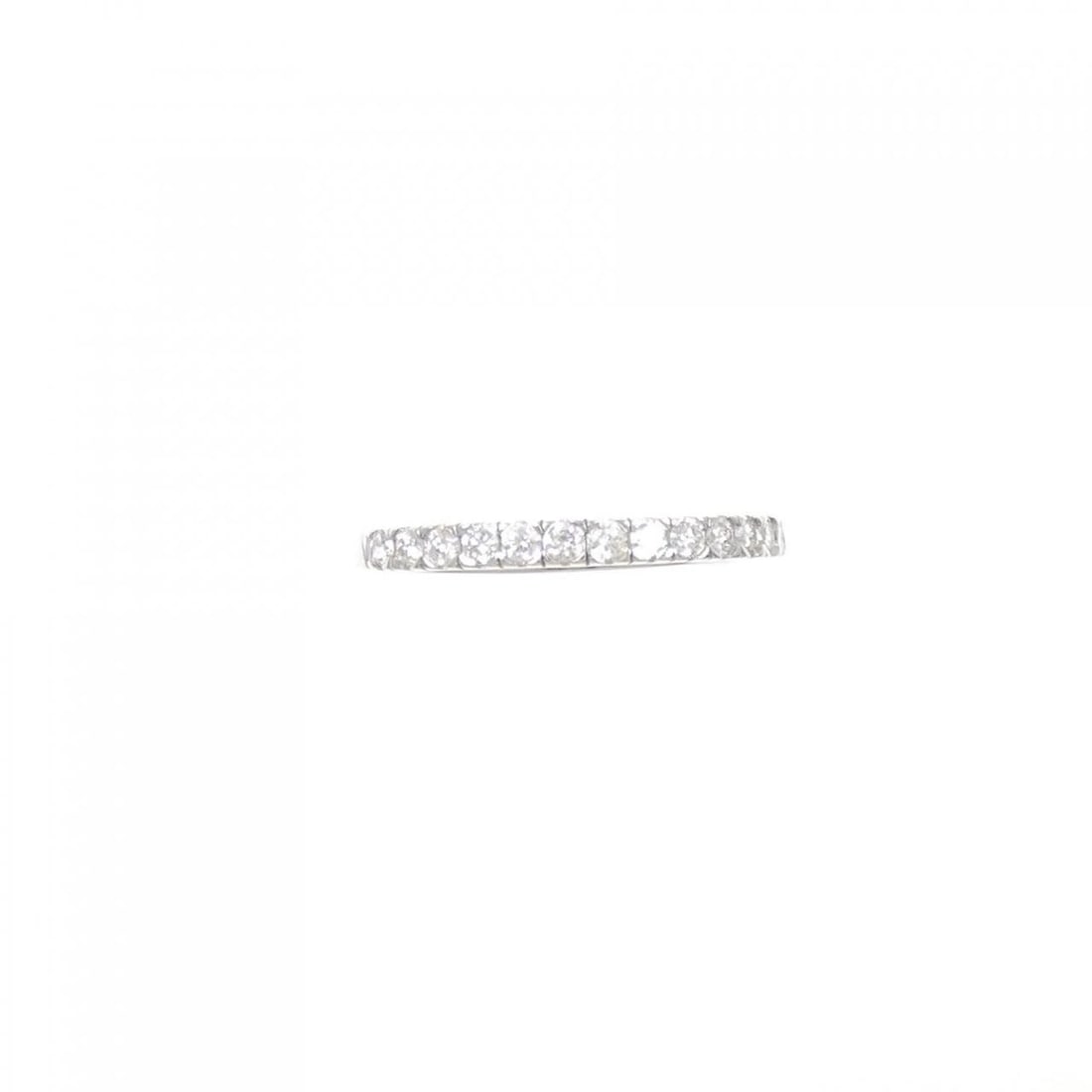 K18WG DIAMOND RING - 2