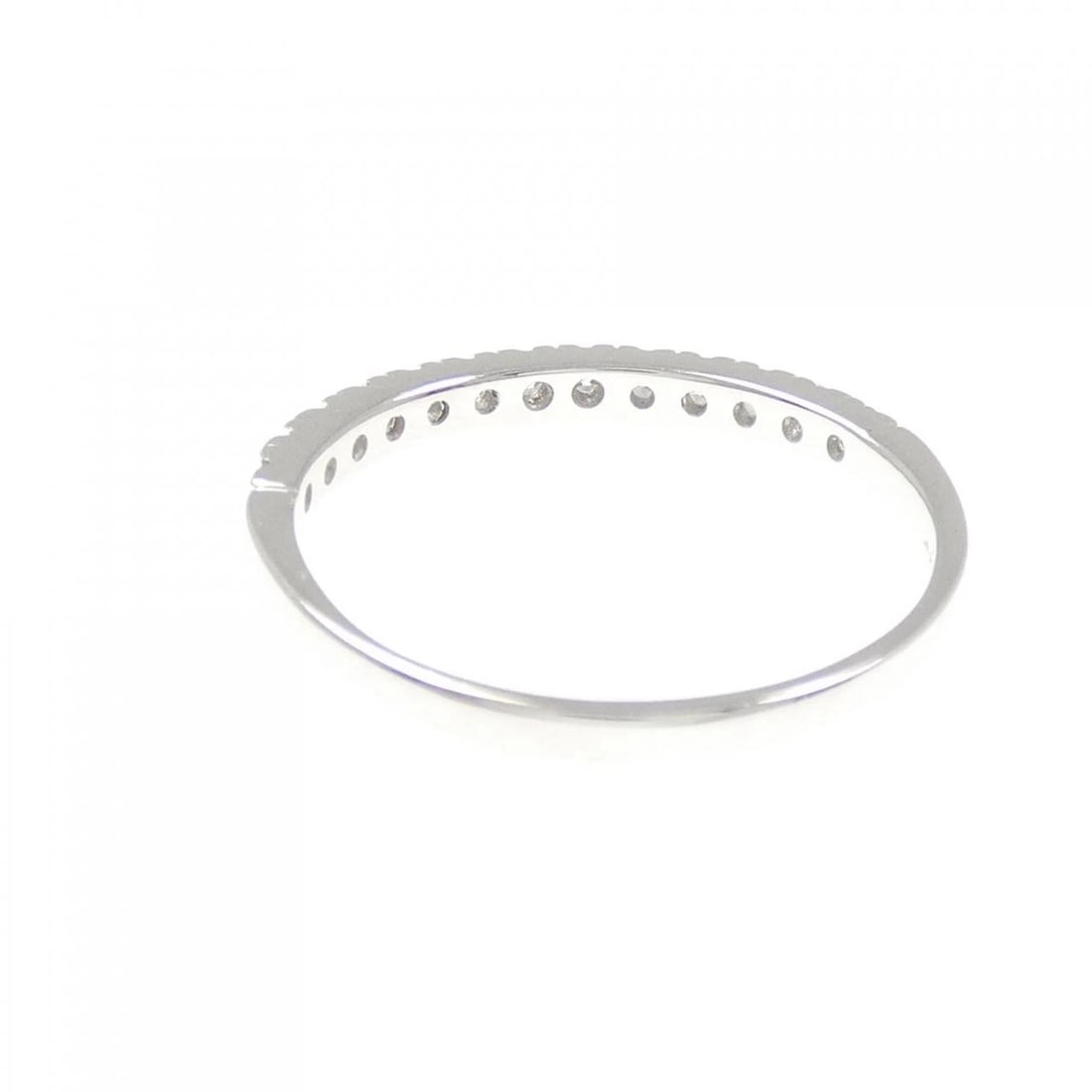 K18WG DIAMOND RING - 3