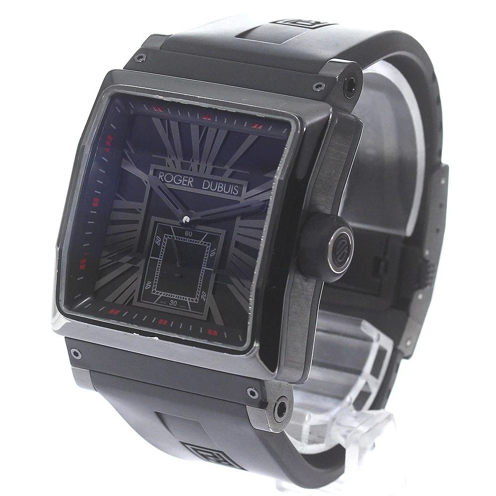 ROGER DUBUIS KING SQUARE SMALL AUTOMATIC WATCH - 2