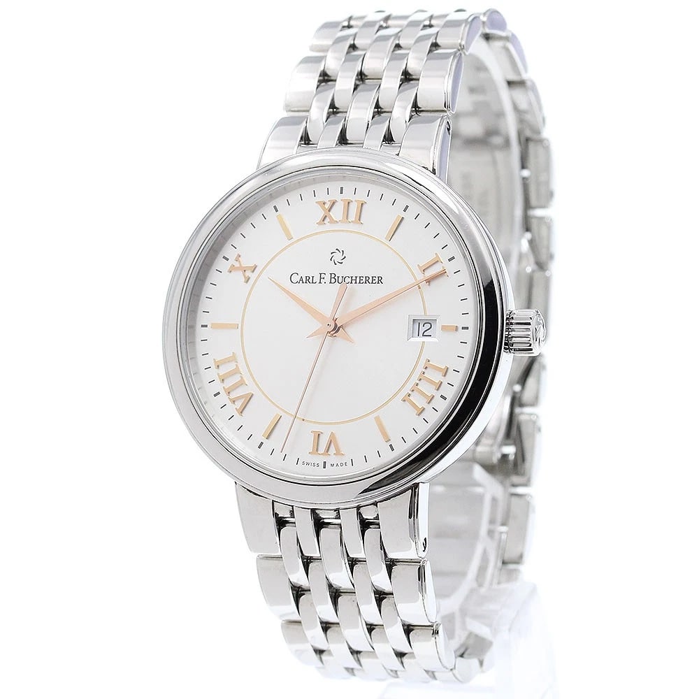 CARL F.BUCHERER ADAMAVI DATE AUTOMATIC WATCH - 2