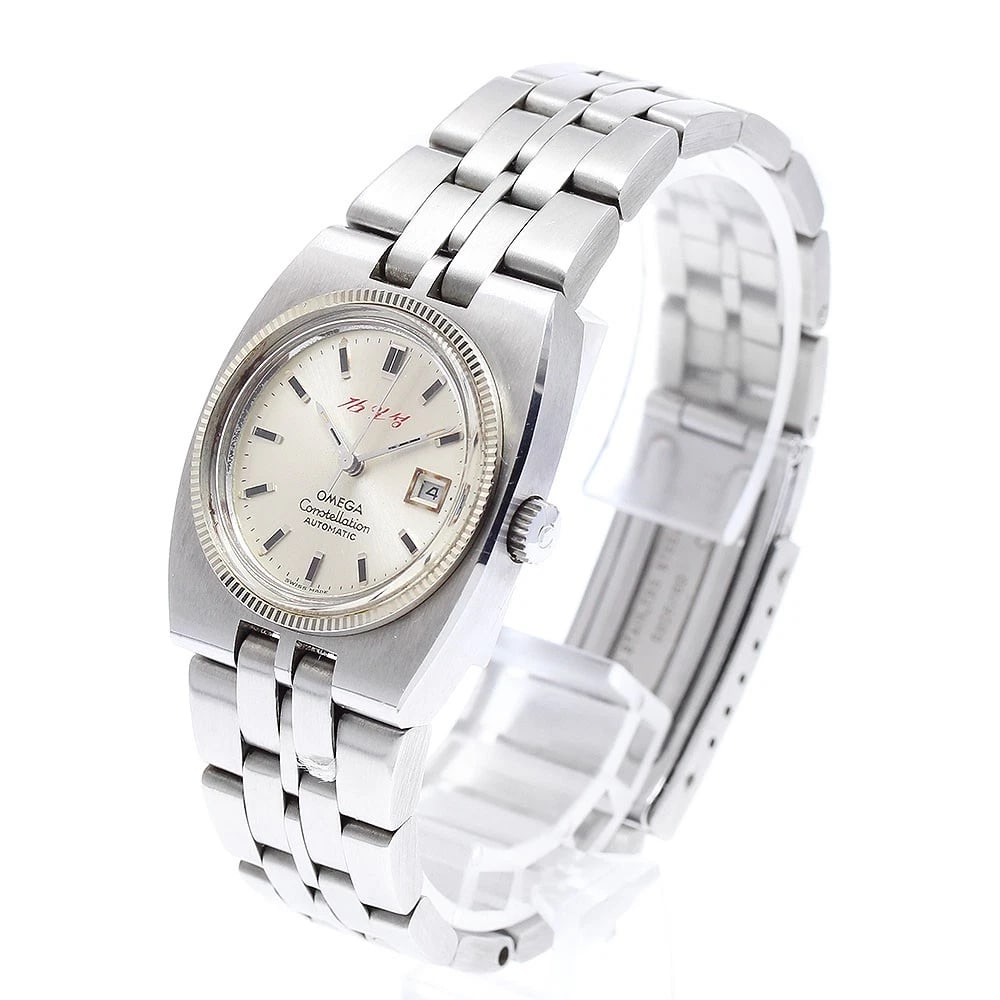 OMEGA CONSTELLATION DATE WG BEZEL AUTOMATIC WATCH - 2