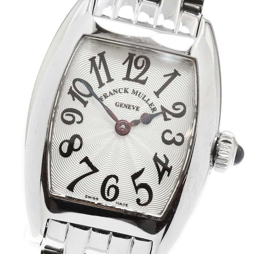FRANCK MULLER TONO CARVEX SILVER DIAL QUARTZ WATCH: FRANCK MULLER Tono carvex Silver Dial Quartz Watch Brand: FRANCK MULLER Type/Style: Wristwatch Material: Band Material Stainless Steel, Case Material Stainless Steel Color: Dial Color Silver Size: Cas
