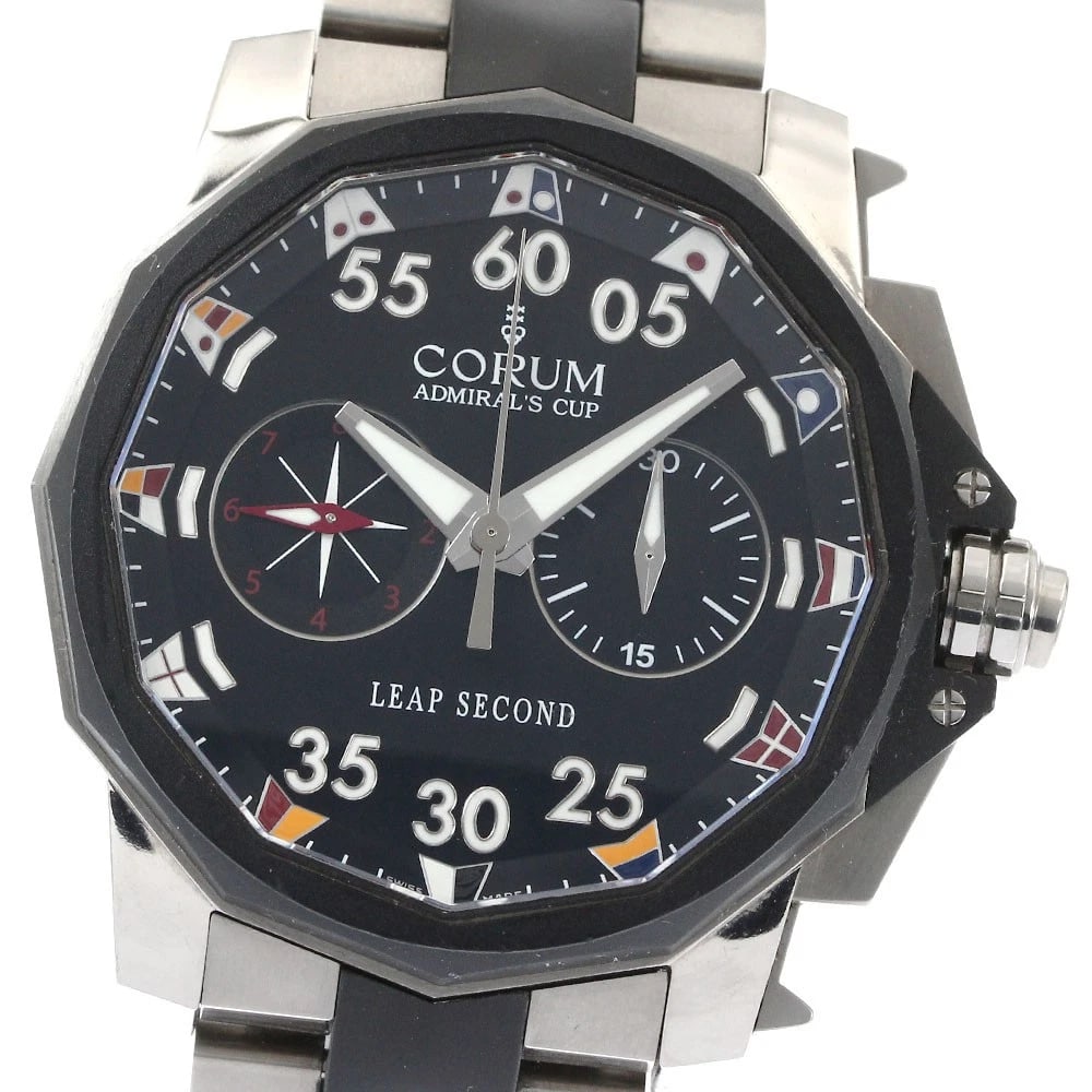 CORUM ADMIRAL'S CUP LEAP SECOND CHRONOGRAPH WATCH (1 of 2)