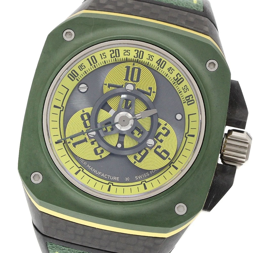GORILLA FASTBACK GT DRIFT ELISE WORLD LIMITED WATCH: Gorilla Fastback GT Drift Elise World limited Watch Brand: Gorilla Type/Style: Wristwatch Material: Band Material rubber, Case Material Titanium/Ceramic/Carbon Color: Dial Color Black / yellow Size: C