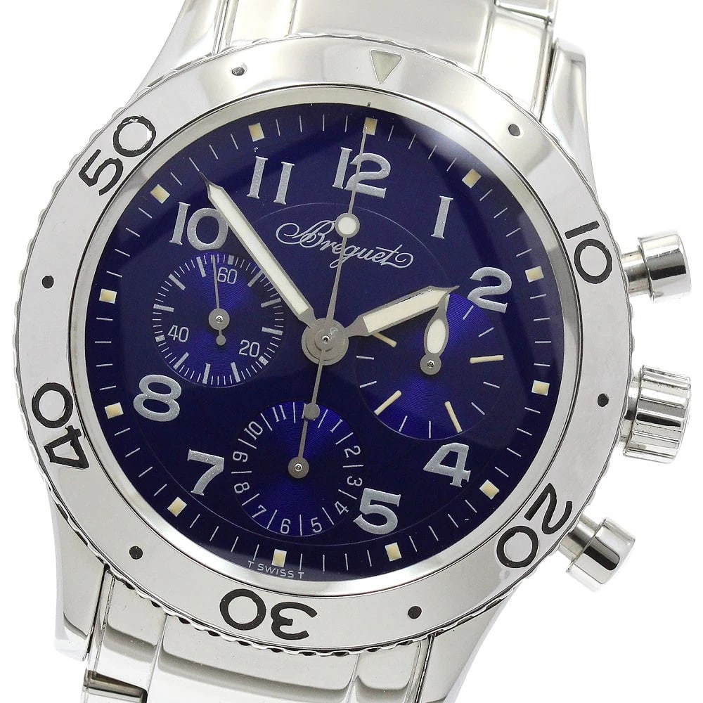 BREGUET AERONAVAL TYPE CHRONOGRAPH AUTOMATIC WATCH (1 of 4)