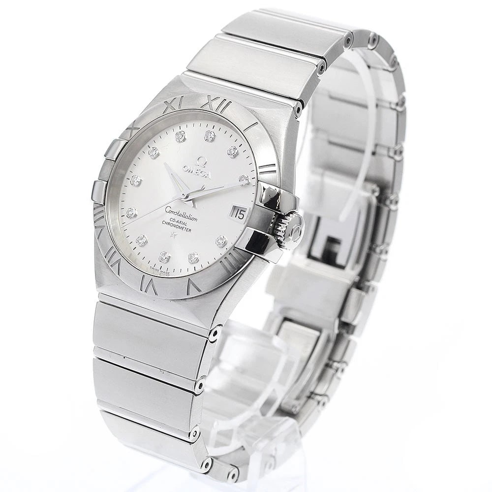 OMEGA CONSTELLATION SILVER DIAL AUTOMATIC WATCH - 2