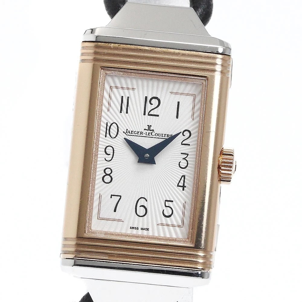 JAEGER-LECOULTRE REVERSOWAN CORDONE QUARTZ WATCH (1 of 2)