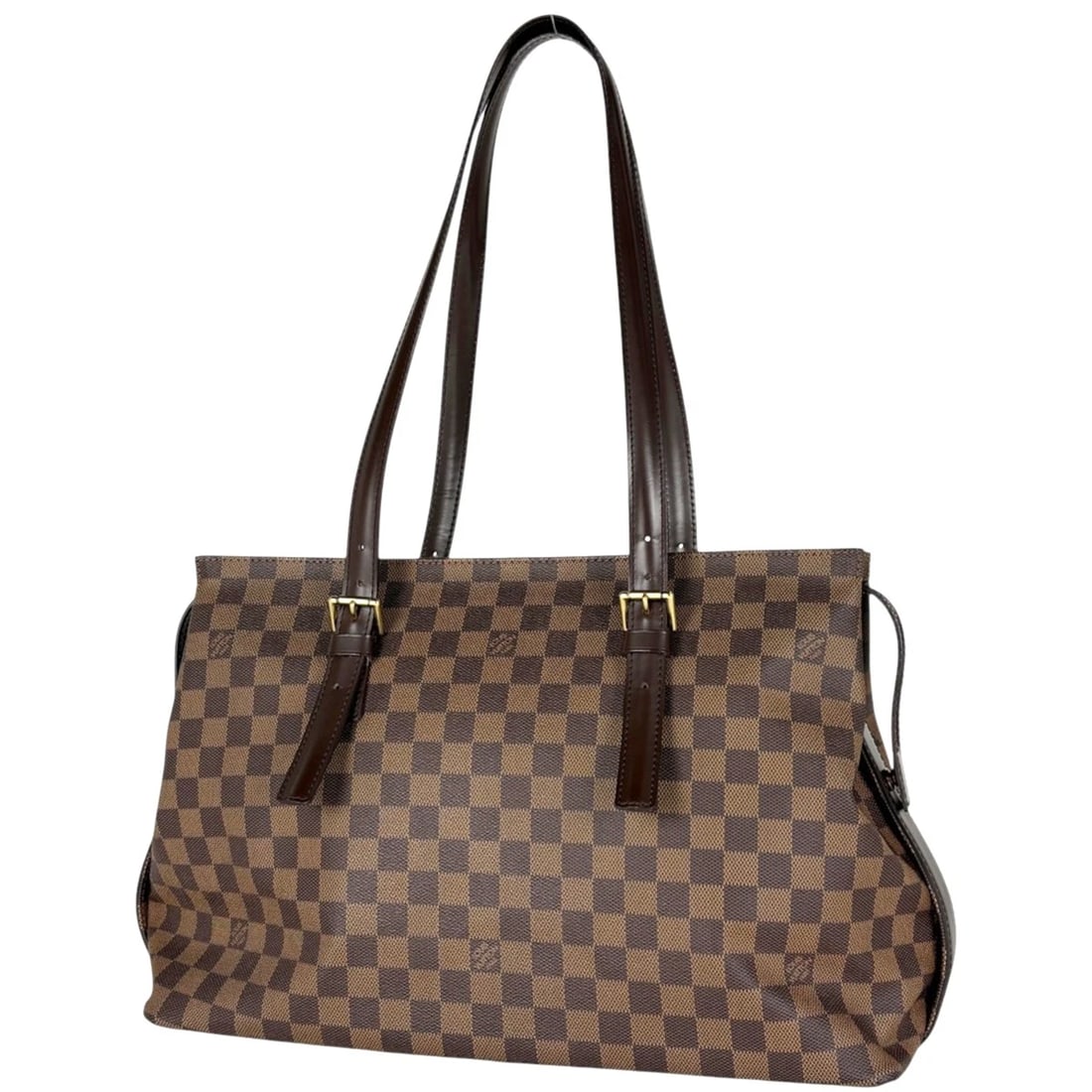 LOUIS VUITTON CHELSEA TOTE BAG: Louis Vuitton Chelsea Tote Bag Brand: Louis Vuitton Type/Style: Tote Bag Material: Damier Color: Brown Size: Width 41cm(16.1inch) Height 27cm(Median:10.6inch) Depth 15cm(5.9inch) Accessories: None