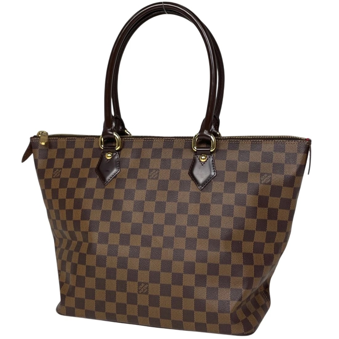 LOUIS VUITTON SALEYAMM TOTE BAG: Louis Vuitton SaleyaMM Tote Bag Brand: Louis Vuitton Type/Style: Tote Bag Material: Damier Color: Brown Size: Width 31cm(12.2inch) Height 28.5cm(11.2inch) Depth 18cm(7.1inch) Accessories: None
