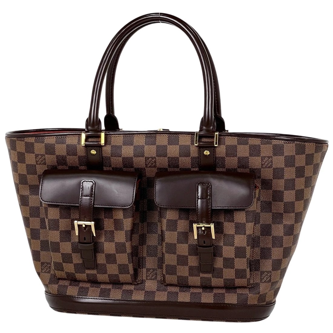 LOUIS VUITTON MANOSQUE GM HAND BAG: Louis Vuitton Manosque GM Hand Bag Brand: Louis Vuitton Type/Style: Tote Bag Material: Damier Color: Brown Size: Width 33cm(13inch) Height 27cm(10.6inch) Depth 15cm(5.9inch) Accessories: None