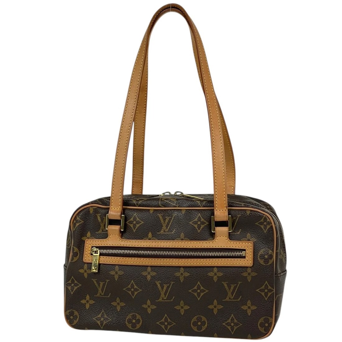 LOUIS VUITTON CITE MM SHOULDER BAG: Louis Vuitton Cite MM Shoulder Bag Brand: Louis Vuitton Type/Style: Shoulder Bag Material: Monogram Color: Brown Size: Width 26cm(10.2inch) Height 16cm(6.3inch) Depth 10.5cm(4.1inch) Accessories: