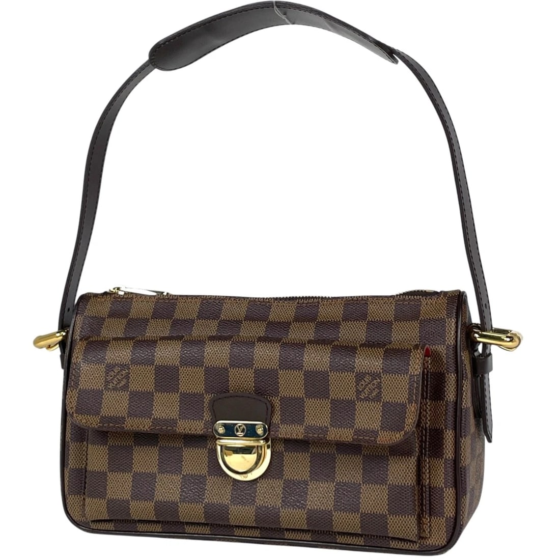 LOUIS VUITTON RAVELLO GM SHOULDER BAG: Louis Vuitton Ravello GM Shoulder Bag Brand: Louis Vuitton Type/Style: Shoulder Bag Material: Damier Color: Brown Size: Width 26cm(10.2inch) Height 15cm(5.9inch) Depth 8cm(3.1inch) Accessories: No