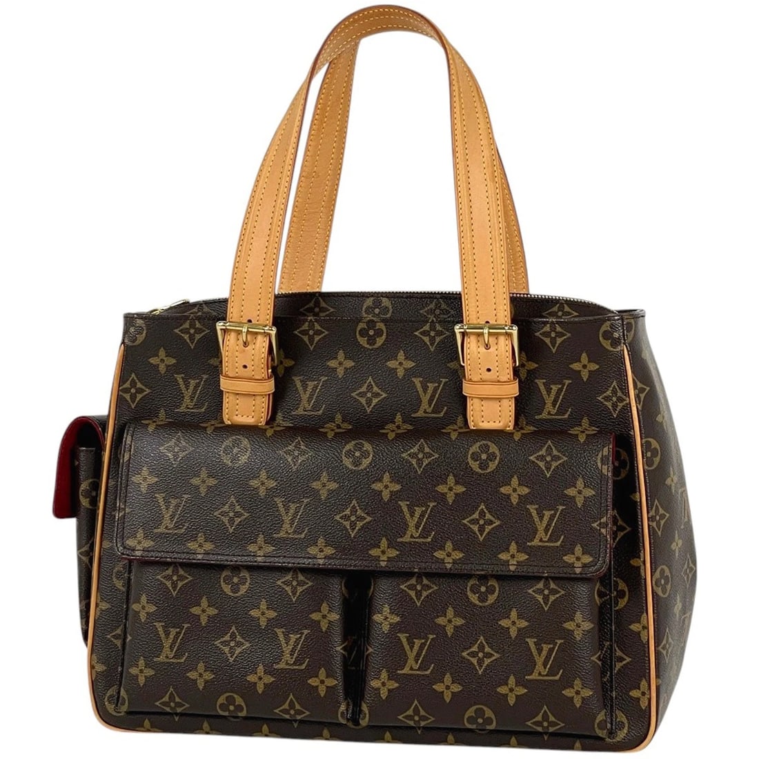 LOUIS VUITTON MULTIPLY CITE HAND BAG: Louis Vuitton Multiply Cite Hand Bag Brand: Louis Vuitton Type/Style: Tote Bag Material: Monogram Color: Brown Size: Width 36cm(14.2inch) Height 27cm(10.6inch) Depth 11.5cm(4.5inch) Accessories: N