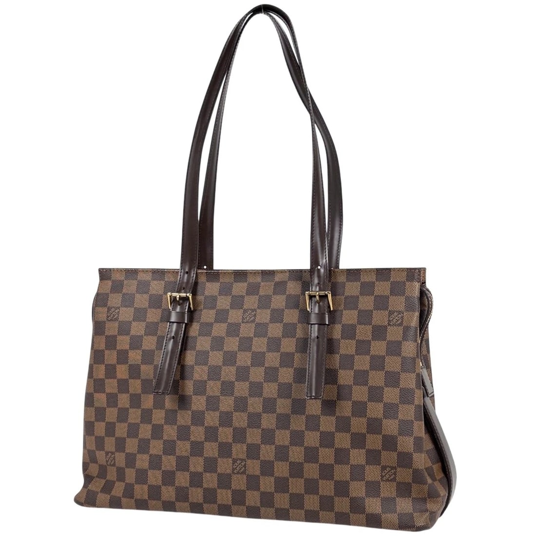 LOUIS VUITTON CHELSEA TOTE BAG: Louis Vuitton Chelsea Tote Bag Brand: Louis Vuitton Type/Style: Shoulder Bag Material: Damier Color: Brown Size: Width 41cm(16.1inch) Height 27cm(Median:10.6inch) Depth 15cm(5.9inch) Accessories: