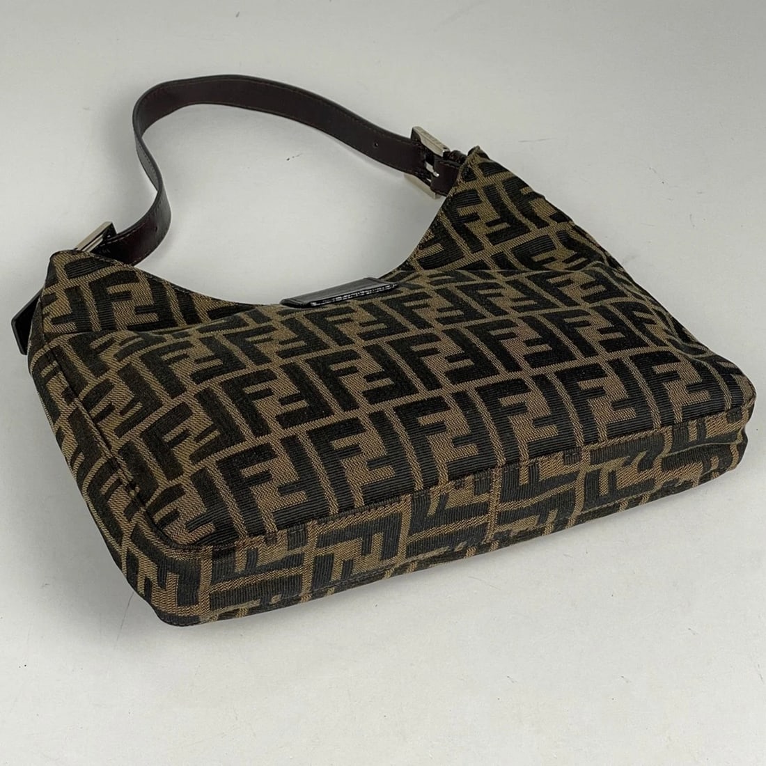 FENDI ZUCCA PATTERN SHOULDER BAG - 2