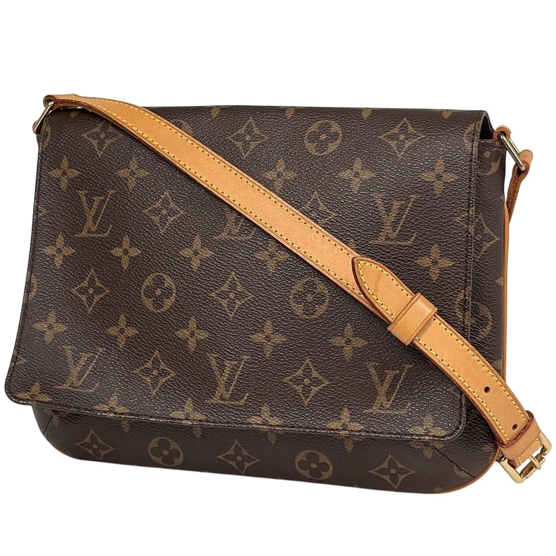 LOUIS VUITTON MUSE TANGO SHOULDER BAG: Louis Vuitton Muse Tango Shoulder Bag Brand: Louis Vuitton Type/Style: Shoulder Bag Material: Monogram Color: Brown Size: Width 25.5cm(10inch) Height 18.5cm(7.3inch) Depth 6.5cm(2.6inch) Accessori