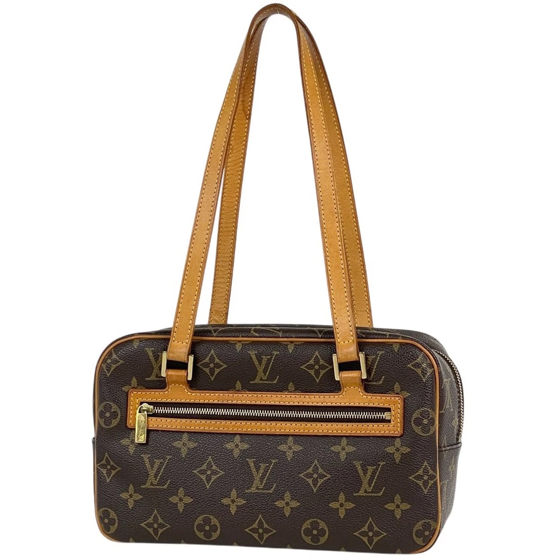LOUIS VUITTON CITE MM SHOULDER BAG: Louis Vuitton Cite MM Shoulder Bag Brand: Louis Vuitton Type/Style: Shoulder Bag Material: Monogram Color: Brown Size: Width 26cm(10.2inch) Height 16cm(6.3inch) Depth 10.5cm(4.1inch) Accessories:
