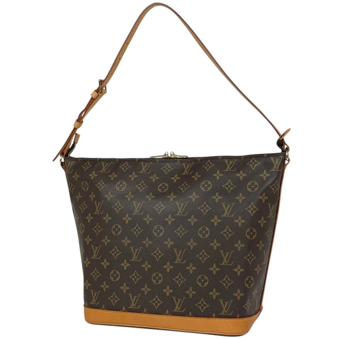 LOUIS VUITTON AMPHOR THREE SHOULDER BAG: Louis Vuitton Amphor Three Shoulder Bag Brand: Louis Vuitton Type/Style: Shoulder Bag Material: Monogram Color: Brown Size: Width 30cm(11.8inch) Height 30cm(11.8inch) Depth 18cm(7.1inch) Accessories: