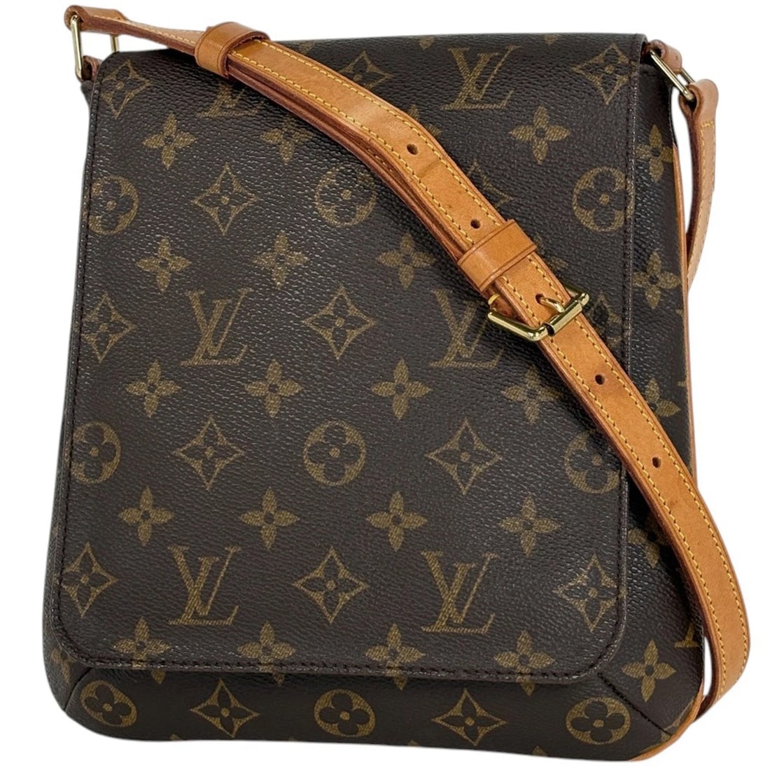 LOUIS VUITTON MUSETTE SALSA SHORT SHOULDER BAG: Louis Vuitton Musette Salsa Short Shoulder Bag Brand: Louis Vuitton Type/Style: Shoulder Bag Material: Monogram Color: Brown Size: Width 22cm(8.7inch) Height 24cm(9.4inch) Depth 4cm(1.6inch)