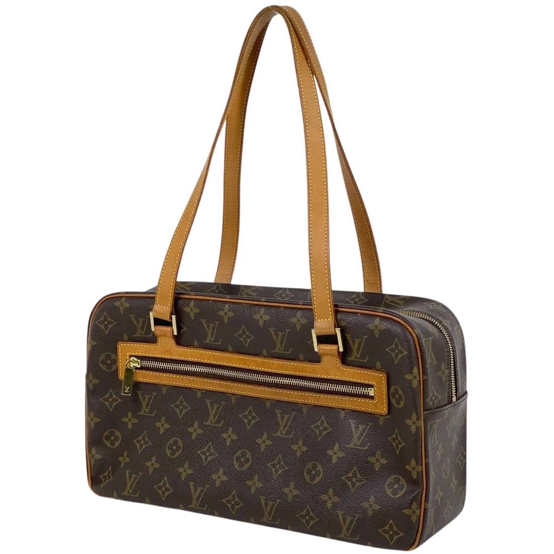 LOUIS VUITTON CITE GM SHOULDER BAG: Louis Vuitton Cite GM Shoulder Bag Brand: Louis Vuitton Type/Style: Shoulder Bag Material: Monogram Color: Brown Size: Width 36cm(14.2inch) Height 21cm(8.3inch) Depth 12cm(4.7inch) Accessories: None