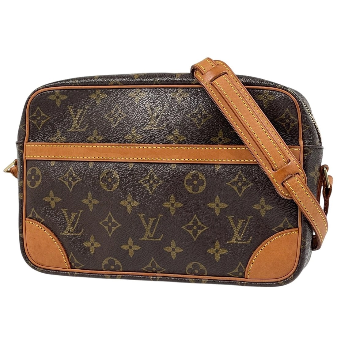 LOUIS VUITTON TROCADERO SHOULDER BAG: Louis Vuitton Trocadero Shoulder Bag Brand: Louis Vuitton Type/Style: Shoulder Bag Material: Monogram Color: Brown Size: Width 26.5cm(10.4inch) Height 17cm(6.7inch) Depth 6.5cm(2.6inch) Accessorie