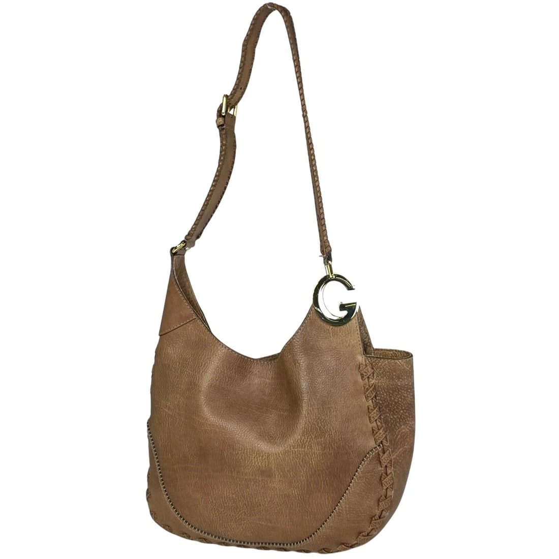 GUCCI CHARLOTTE SHOULDER BAG: GUCCI Charlotte Shoulder Bag Brand: GUCCI Type/Style: Shoulder Bag Material: leather Color: Brown Size: Width 33cm(13inch) Height 28cm(Median:11inch) Depth 8cm(3.1inch) Accessories: None Accessories