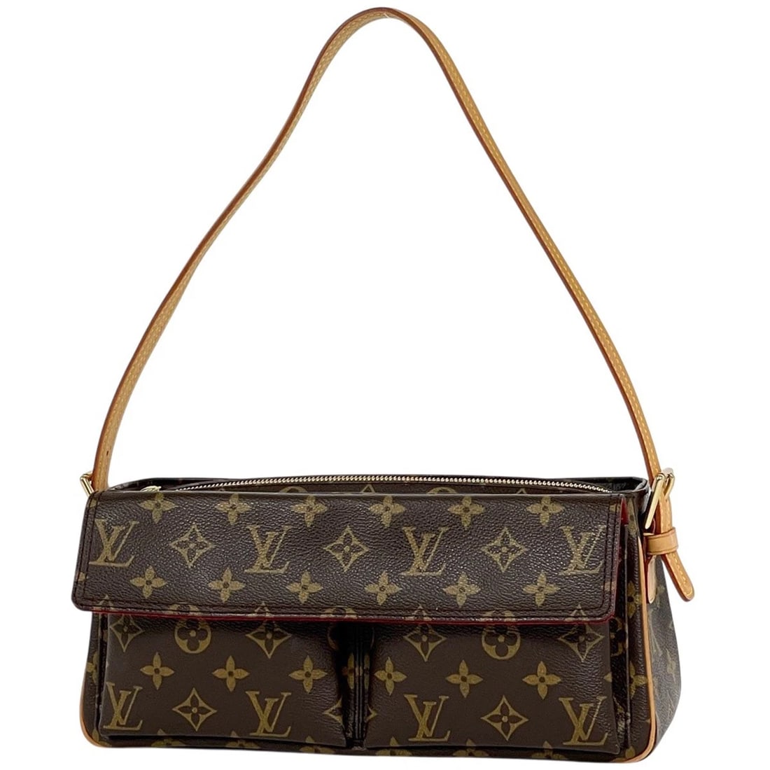 LOUIS VUITTON VIVA CITE MM ONE HAND BAG: Louis Vuitton Viva Cite MM One Hand Bag Brand: Louis Vuitton Type/Style: Shoulder Bag Material: Monogram Color: Brown Size: Width 29cm(11.4inch) Height 13cm(5.1inch) Depth 9cm(3.5inch) Accessories: