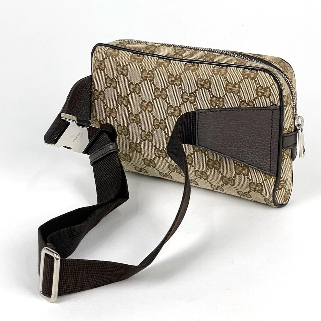 GUCCI GG PATTERN BODY BAG - 2