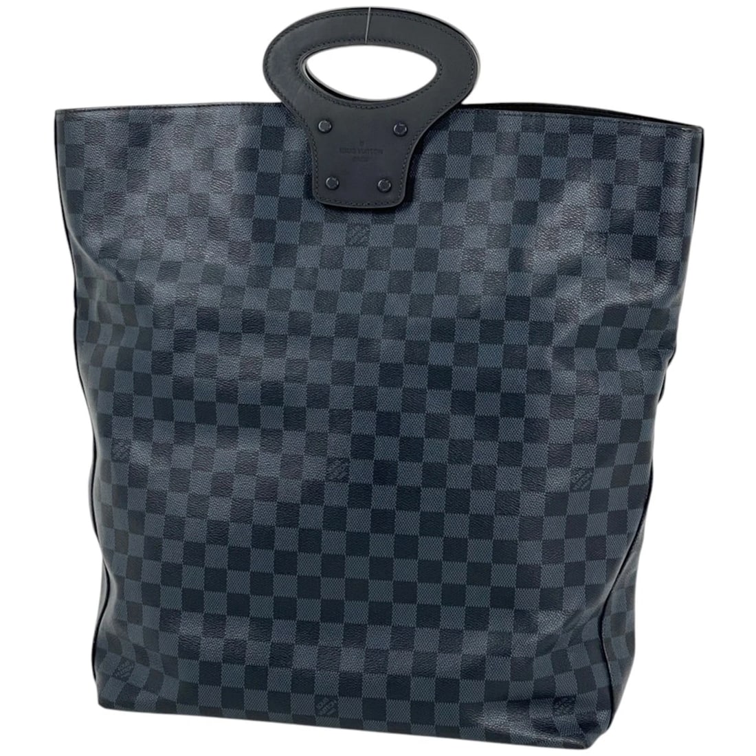 LOUIS VUITTON TOTE NS TOTE BAG: Louis Vuitton Tote NS Tote Bag Brand: Louis Vuitton Type/Style: Tote Bag Material: Damier Cobalt Color: Blue Black Size: Width 35cm(13.8inch) Height 45cm(17.7inch) Depth 13cm(5.1inch) Accessories: