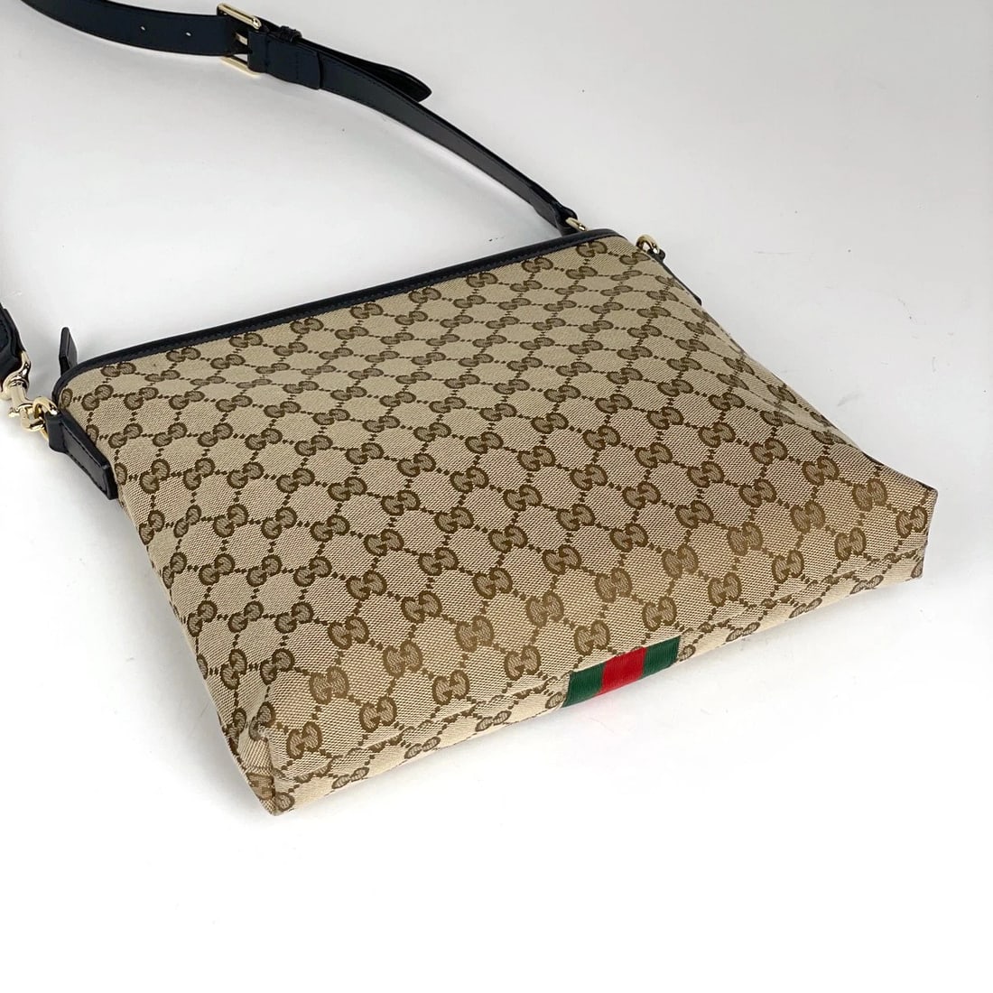 GUCCI GG PATTERN SHOULDER BAG - 2