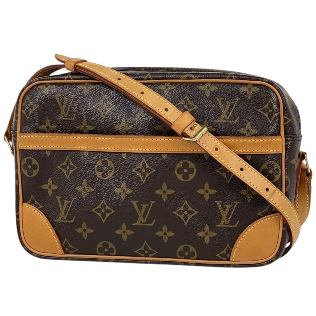 LOUIS VUITTON TROCADERO SHOULDER BAG: Louis Vuitton Trocadero Shoulder Bag Brand: Louis Vuitton Type/Style: Shoulder Bag Material: Monogram Color: Brown Size: Width 26.5cm(10.4inch) Height 17cm(6.7inch) Depth 6.5cm(2.6inch) Accessorie
